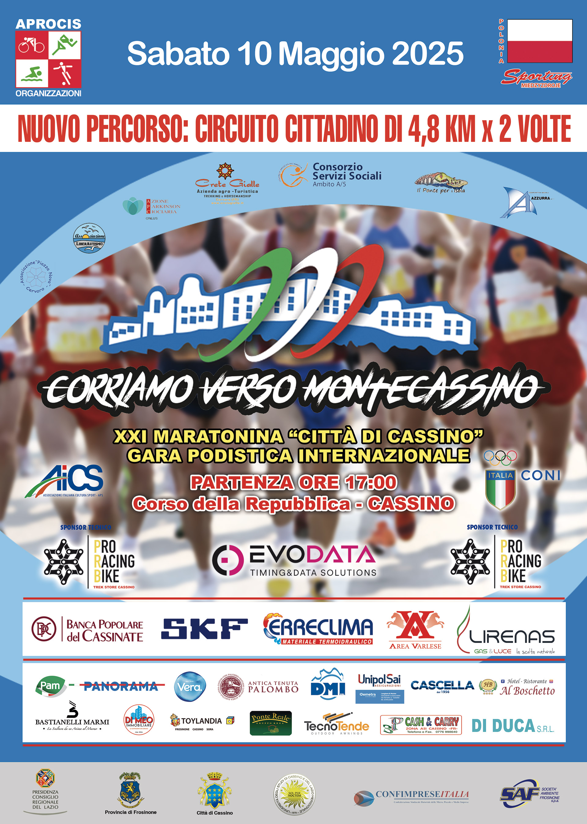 corriamo intorno all'abbazia